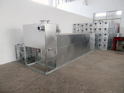 厨房洗菜盆下水泔水智能排水隔油器方法